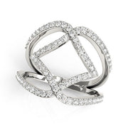 Bids.com 14k White Gold Entwined Design Diamond Dual Band Ring (3/4 cttw) Rings White Smoke 3 / White Gold,3.5 / White Gold,4 / White Gold,4.5 / White Gold,5 / White Gold,5.5 / White Gold,6 / White Gold,6.5 / White Gold,7 / White Gold,7.5 / White Gold,8 / White Gold,8.5 / White Gold,9 / White Gold