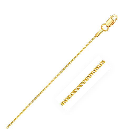 Bids.com 10k Yellow Gold Wheat Chain 1.0mm Necklaces White Smoke 16 / Yellow Gold,18 / Yellow Gold,One / Yellow Gold