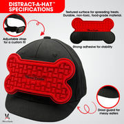 Warren London Distract-A-Hat ™ The Dog Lick Hat Pet Grooming Supplies Lavender Dog Lick Hat,Lick Pads 2-Pack