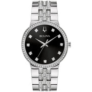 Bids.com Bulova Men's Crystal Watches White Smoke