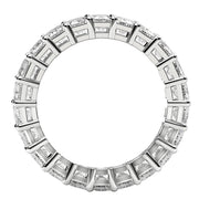 Bids.com Emerald Cut Lab Grown Diamond Eternity Ring in 14k White Gold (6 cttw FG/VS2) Rings White Smoke 4 / White Gold,4.5 / White Gold,5 / White Gold,5.5 / White Gold,6 / White Gold,6.5 / White Gold,7 / White Gold,7.5 / White Gold,8 / White Gold,8.5 / White Gold,9 / White Gold