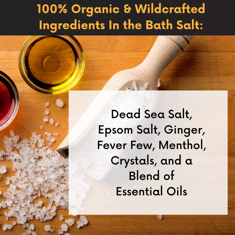 28 - Dr. Cole's Organic Cough Cold Congestion Bath Salts