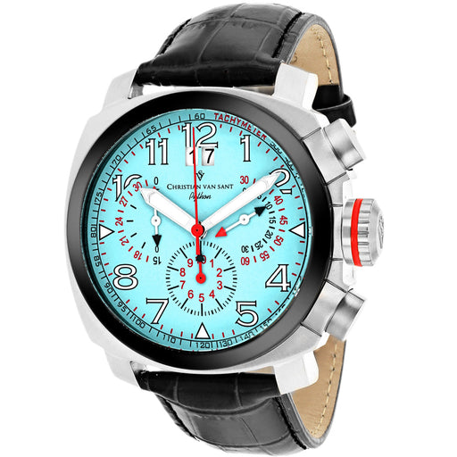Bids.com Christian Van Sant Men's Grand Python Watches White Smoke