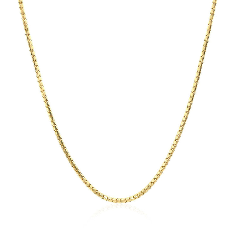 Bids.com 14k Yellow Gold Ice Chain 1.3mm Necklaces White Smoke 16 / Yellow Gold,18 / Yellow Gold,20 / Yellow Gold