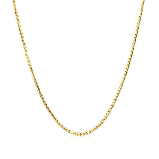 Bids.com 14k Yellow Gold Ice Chain 1.3mm Necklaces White Smoke 16 / Yellow Gold,18 / Yellow Gold,20 / Yellow Gold