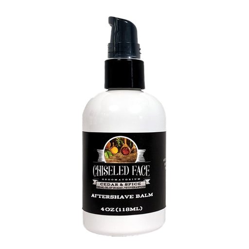 Chiseled Face Cedar and Spice - Aftershave Balm Aftershave Balm White Smoke