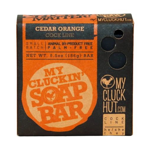 My Cluck Hut Cedar Orange | My Cluckin' Soap Bar Soap Dark Slate Gray