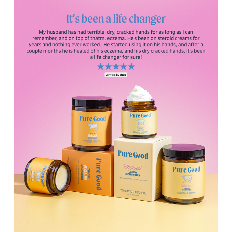 Cedarwood & Patchouli · Tallow Balm