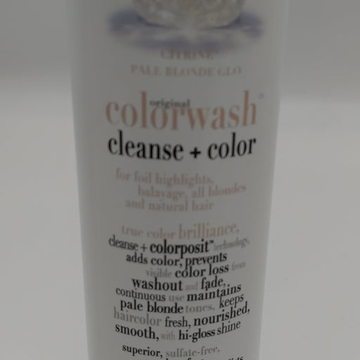VIP Extensions Celeb Luxury Gem Lites Citrine Pale Blonde Glo, 8.25 oz Shampoo Dark Gray