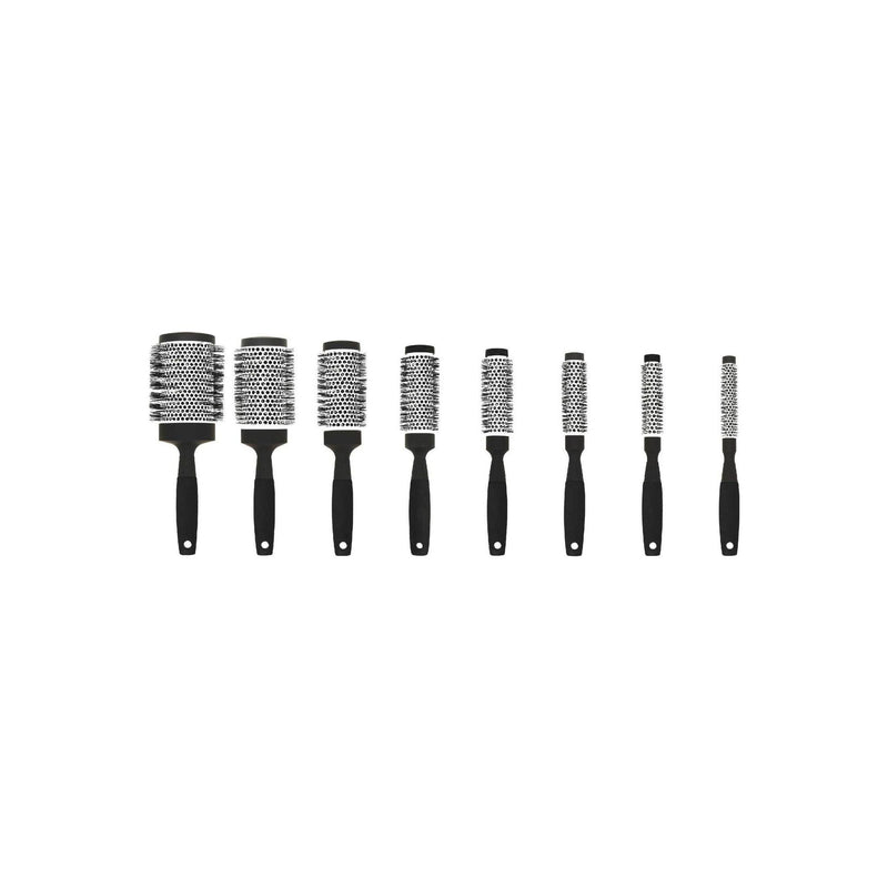 Creative Pro Hair Tools Ultra Lightweight Ceramic Ion Hair Brush Hair Brush White Smoke Set of eight sizes