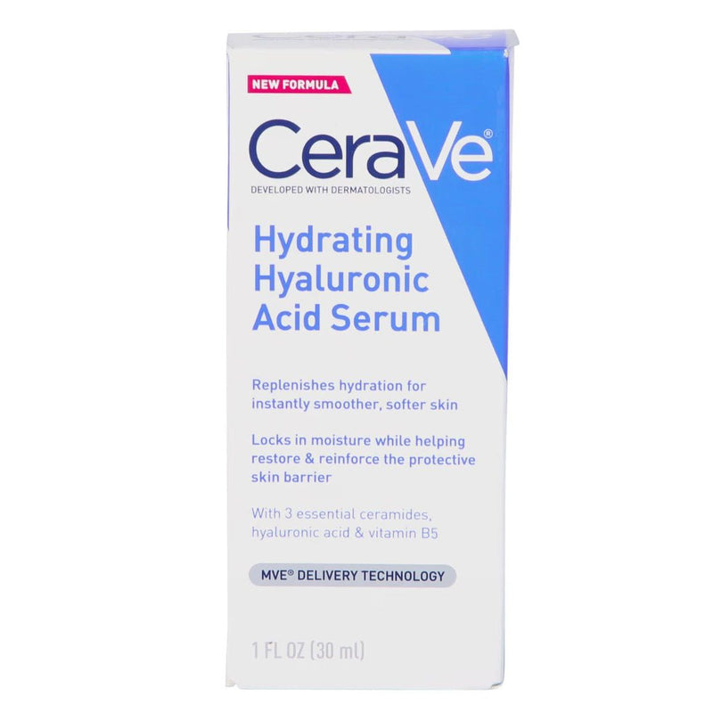 VIP Extensions CeraVe Hydrating Hyaluronic Acid Face Serum, 1 fl oz Skin Care Lavender