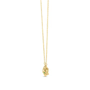 Bids.com 14k Yellow Gold Panther Head Necklace Necklaces White Smoke 18 / Yellow Gold