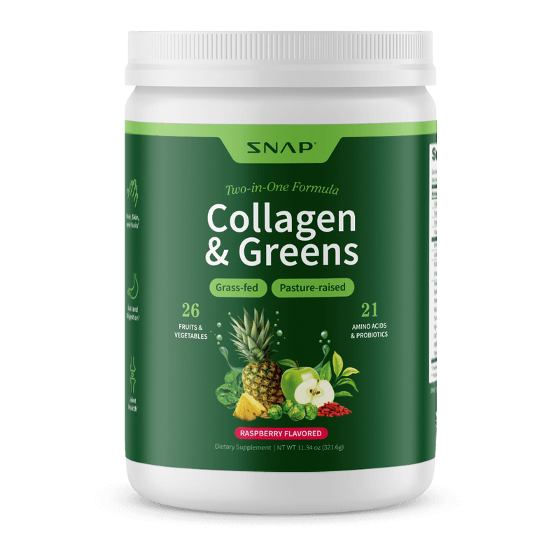 Snap Supplements Collagen & Greens Lavender