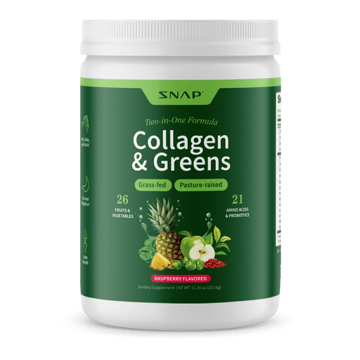 Snap Supplements Collagen & Greens Lavender