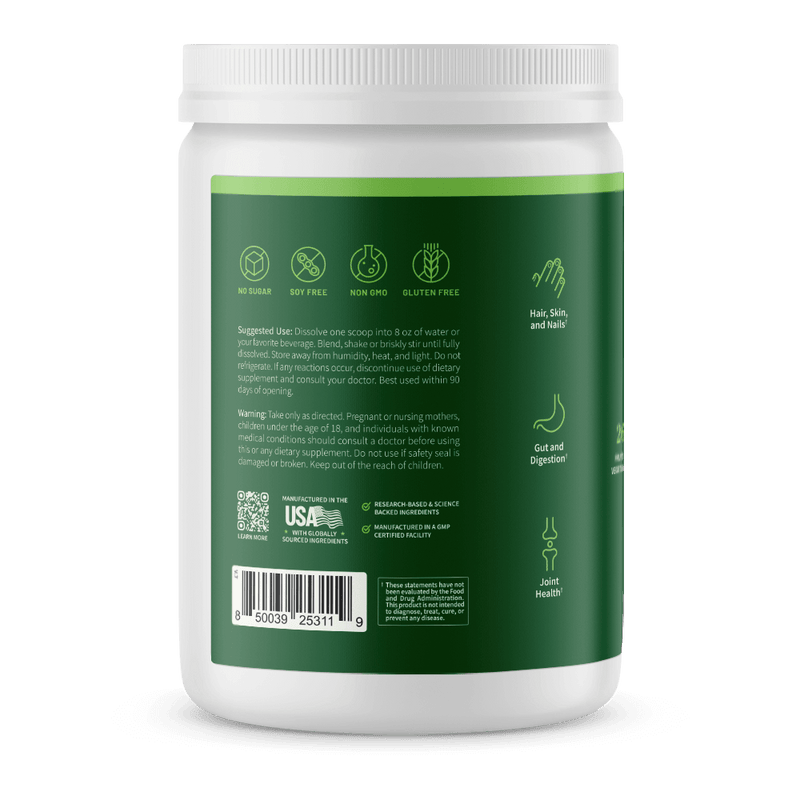 Snap Supplements Collagen & Greens Lavender