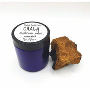 Rooted Earth Farm + Apothecary Chaga Salve Herbal Salves + Balms Dark Olive Green Unscented,Lavender