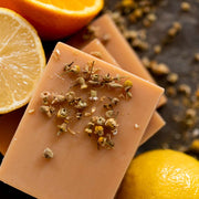 Chagrin Valley Soap & Salve Shampoo Bar: Chamomile & Citrus Shampoo Bar Chocolate Travel Size Bar 1.7 oz