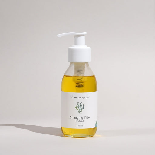 Shore Soap Co. Changing Tide Body Oil Body Oil Light Gray