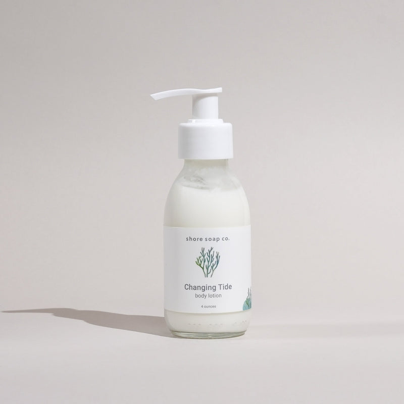 Shore Soap Co. Changing Tide Body Lotion Body Lotion Light Gray 4 ounce