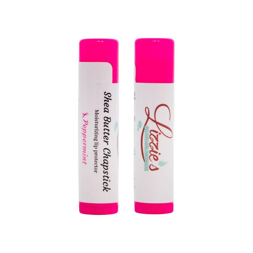 Lizzie's All-natural Products Lip Balm Medium Violet Red Vanilla,Peppermint