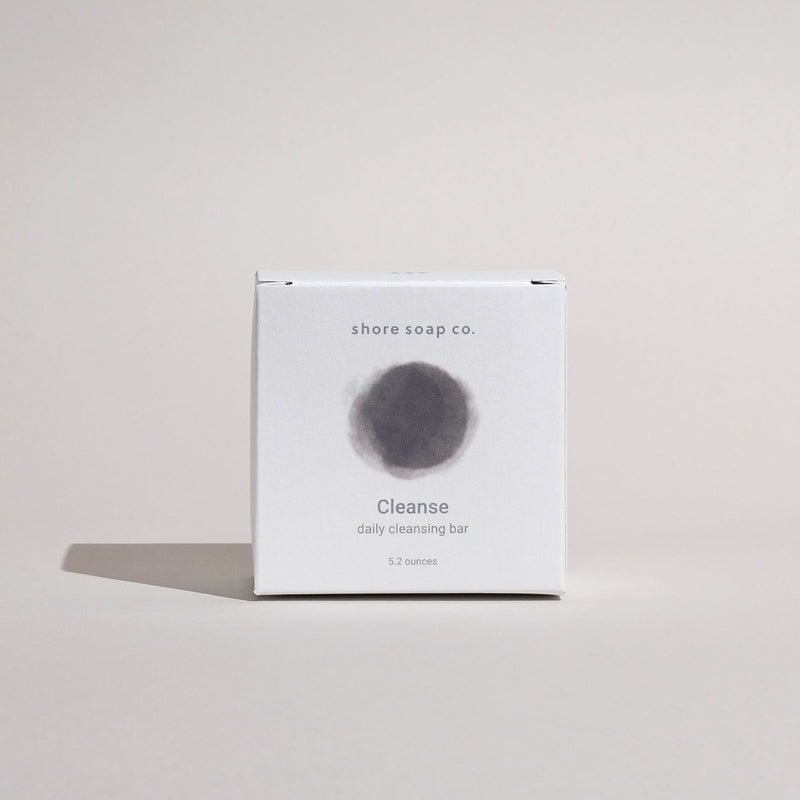 Shore Soap Co. Tea Tree & Charcoal Face Bar Bar Soap Light Gray Single Bar,3 for $32