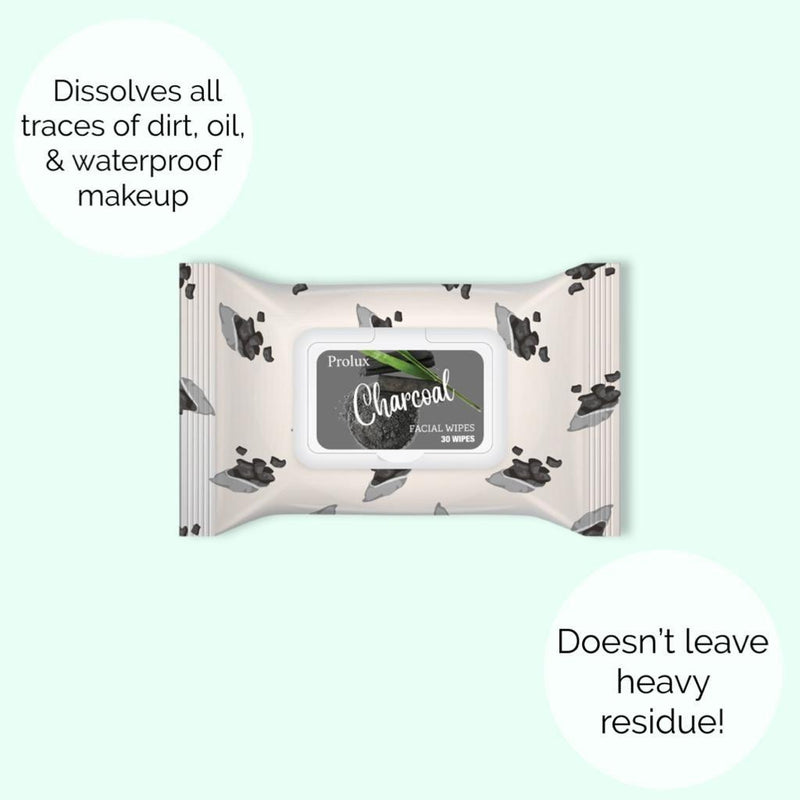 Prolux Cosmetics Facial Wipes face wipes Honeydew #2-Charcoal