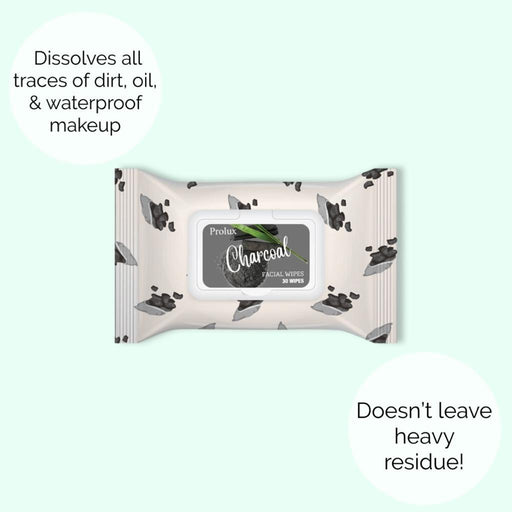 Prolux Cosmetics Facial Wipes face wipes Honeydew #2-Charcoal