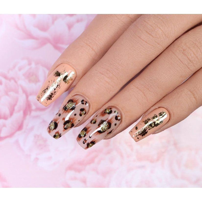 Red Iguana LLC Electra Greek Goddess Gel Nail Art Tan