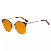 eyekeeper.com Chic Blue Light Blocking Eyeglasses LX19001-BB98 Eyeglasses White Smoke Gold Tortoise / without magnification