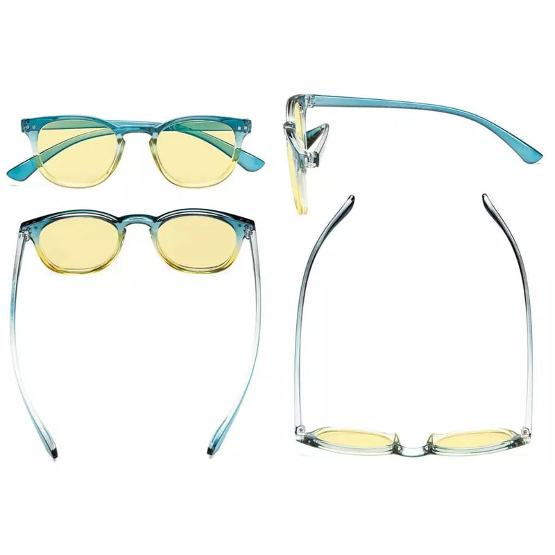 eyekeeper.com Chic Blue Light Blocking Reading Glasses TMCG144 Eyeglasses White Smoke Blue / without magnification,Blue / +0.50,Blue / +1.25,Blue / +1.50,Blue / +2.75,Blue / +3.00,Brown / without magnification,Brown / +1.00,Brown / +1.25,Brown / +1.75,Brown / +2.00,Brown / +2.75,Brown / +3.00,Brown / +3.50,Brown / +4.00,Green / without mag