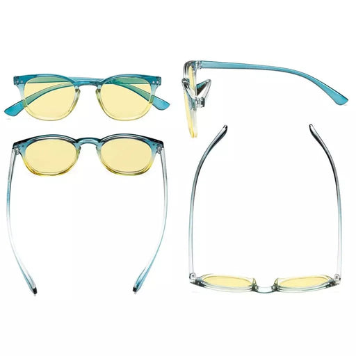 eyekeeper.com Chic Blue Light Blocking Reading Glasses TMCG144 Eyeglasses White Smoke Blue / without magnification,Blue / +0.50,Blue / +1.25,Blue / +1.50,Blue / +2.75,Blue / +3.00,Brown / without magnification,Brown / +1.00,Brown / +1.25,Brown / +1.75,Brown / +2.00,Brown / +2.75,Brown / +3.00,Brown / +3.50,Brown / +4.00,Green / without mag