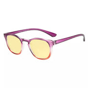 eyekeeper.com Chic Blue Light Blocking Reading Glasses TMCG144 Eyeglasses White Smoke Purple / without magnification,Purple / +0.50,Purple / +0.75,Purple / +1.00,Purple / +1.25,Purple / +1.50,Purple / +1.75,Purple / +2.00,Purple / +2.50,Purple / +3.00,Purple / +3.50