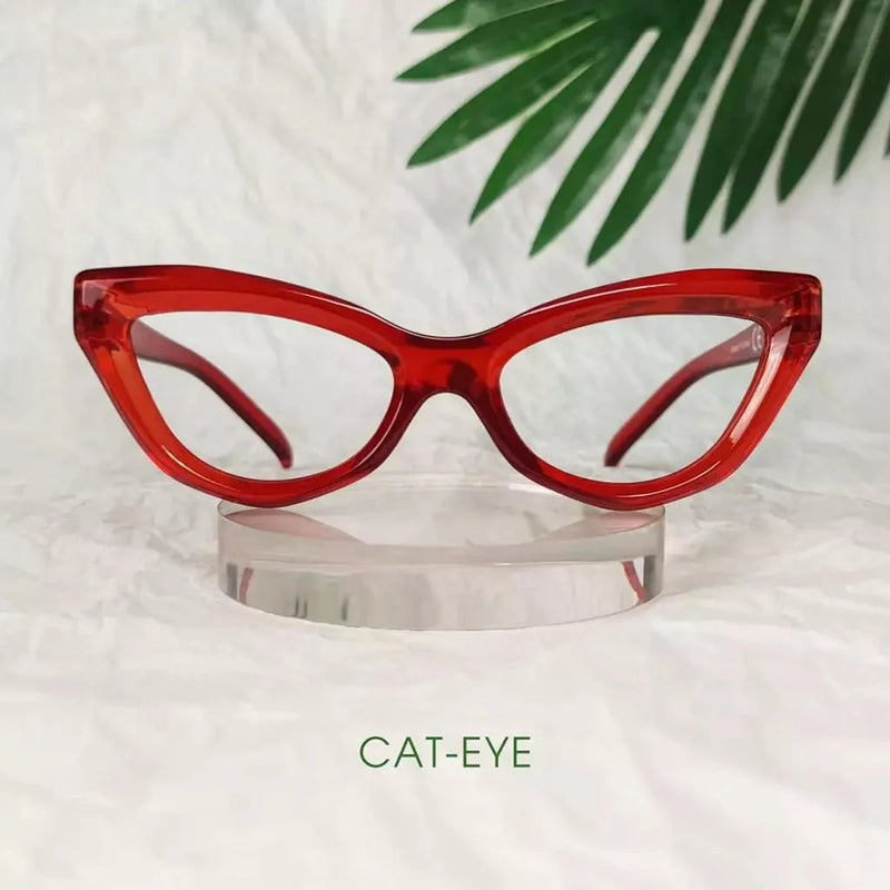 eyekeeper.com Chic Cat-eye Reading Glasses Stylish Readers R2033 Eyeglasses Light Gray Red / without magnification,Red / +0.50,Red / +0.75,Red / +1.00,Red / +1.25,Red / +1.50,Red / +1.75,Red / +2.00,Red / +2.25,Red / +2.50,Red / +2.75,Red / +3.00,Red / +3.50,Red / +4.00,Black / without magnification,Black / +0.50,Black / +0.75,Black / +1.00