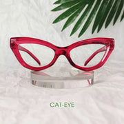 eyekeeper.com Chic Cat-eye Reading Glasses Stylish Readers R2033 Eyeglasses Light Gray Red / without magnification,Red / +0.50,Red / +0.75,Red / +1.00,Red / +1.25,Red / +1.50,Red / +1.75,Red / +2.00,Red / +2.25,Red / +2.50,Red / +2.75,Red / +3.00,Red / +3.50,Red / +4.00,Black / without magnification,Black / +0.50,Black / +0.75,Black / +1.00