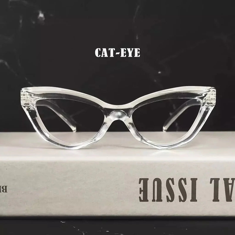 eyekeeper.com Chic Cat-eye Reading Glasses Stylish Readers R2033 Eyeglasses Dark Slate Gray Red / without magnification,Red / +0.50,Red / +0.75,Red / +1.00,Red / +1.25,Red / +1.50,Red / +1.75,Red / +2.00,Red / +2.25,Red / +2.50,Red / +2.75,Red / +3.00,Red / +3.50,Red / +4.00,Black / without magnification,Black / +0.50,Black / +0.75,Black / +1.00