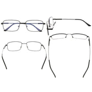 eyekeeper.com Chic Rectangle Multifocal Progressive Reading Glasses M1701 Eyeglasses White Smoke Black / +1.75,Gold / +1.00,Gold / +1.50,Gold / +2.00,Gold / +2.50,Gold / +3.00,Gunmetal / +1.00,Gunmetal / +1.75,Silver / +1.00,Silver / +1.50,Silver / +1.75,Silver / +3.00