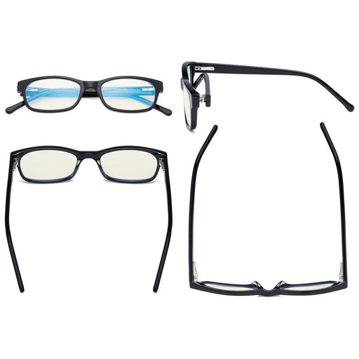 eyekeeper.com Narrow Blue Light Filter Eyeglasses for Kids K02-BB40 Eyeglasses Beige Blue / without magnification,Blue White / without magnification,Champagne / without magnification,Black Red / without magnification,Yellow Black / without magnification