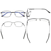 eyekeeper.com Chic Progressive Multifocus Reading Glasses Rectangle Readers M1703 Eyeglasses White Smoke Black / +1.00,Black / +1.50,Black / +2.00,Black / +2.50,Black / +3.00,Black / +3.50,Gold / +1.00,Gold / +1.50,Gold / +2.00,Gold / +2.50,Gold / +3.00,Gold / +3.50,Gunmetal / +1.00,Gunmetal / +1.50,Gunmetal / +2.50,Gunmetal / +3.00,Silver / +1.50,Silver / +