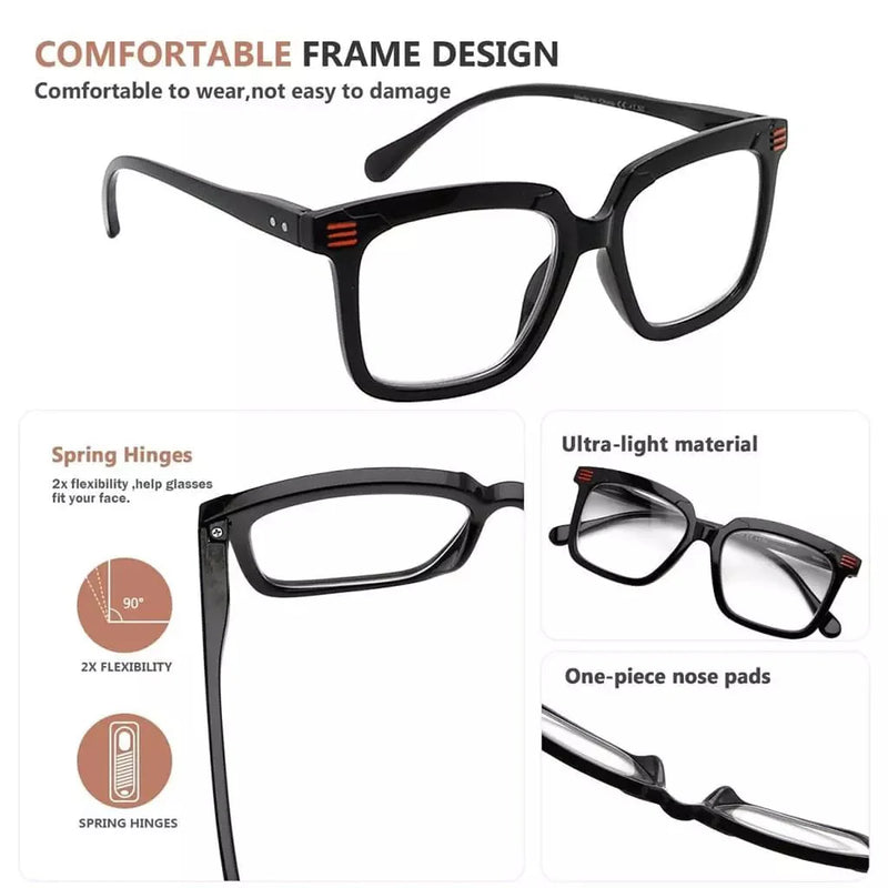 eyekeeper.com 5 Pack Stylish Reading Glasses Fashionable Readers R2108 Eyeglasses White Smoke 5 Pairs Mix / without magnification,5 Pairs Mix / +0.50,5 Pairs Mix / +0.75,5 Pairs Mix / +1.00,5 Pairs Mix / +1.25,5 Pairs Mix / +1.50,5 Pairs Mix / +1.75,5 Pairs Mix / +2.00,5 Pairs Mix / +2.25,5 Pairs Mix / +2.50,5 Pairs Mix / +2.75,5 Pairs Mix / +3.00