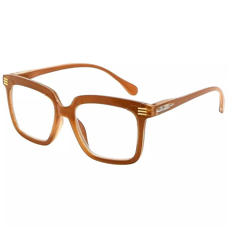 eyekeeper.com Chic Reading Glasses Classic Rectangle Readers R2108 Eyeglasses White Smoke Brown / without magnification,Brown / +0.50,Brown / +0.75,Brown / +1.00,Brown / +1.25,Brown / +1.50,Brown / +1.75,Brown / +2.00,Brown / +2.25,Brown / +2.50,Brown / +2.75,Brown / +3.00,Brown / +3.25,Brown / +3.50,Brown / +3.75,Brown / +4.00