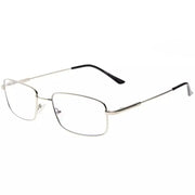eyekeeper.com Chic Rectangle Multifocal Progressive Reading Glasses M1701 Eyeglasses White Smoke Silver / +1.00,Silver / +1.50,Silver / +1.75,Silver / +3.00