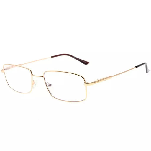 eyekeeper.com Chic Rectangle Multifocal Progressive Reading Glasses M1701 Eyeglasses White Smoke Gold / +1.00,Gold / +1.50,Gold / +2.00,Gold / +2.50,Gold / +3.00