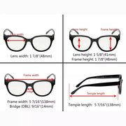 eyekeeper.com Thicker Frame Progressive Multifocal Reading Glasses M9110 Eyeglasses White Smoke Black / +1.00,Black / +1.50,Black / +1.75,Black / +2.00,Black / +2.50,Black / +3.00,Red / +1.00,Red / +1.50,Red / +1.75,Red / +2.00,Red / +2.50,Red / +3.00,Grey Tortoise / +1.00,Grey Tortoise / +1.50,Grey Tortoise / +1.75,Grey Tortoise / +2.00,Grey Tortoi