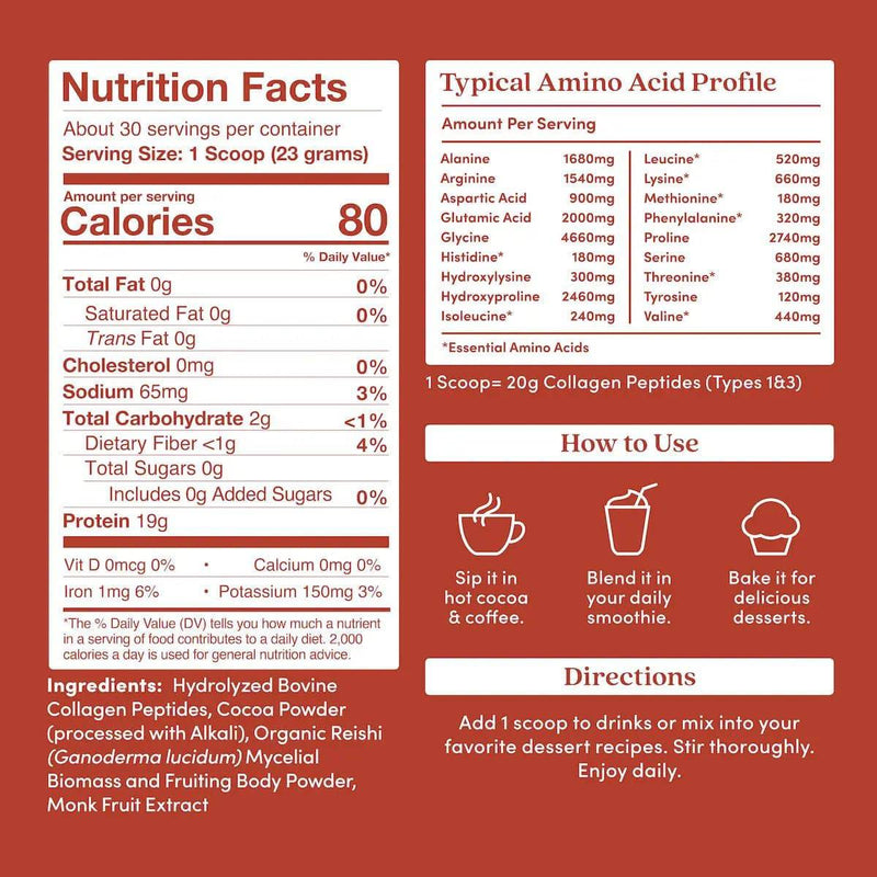 Further Food Chocolate Collagen Peptides Powder Collagen White Smoke 11 oz. (14 SERVINGS),24 oz. (30 SERVINGS),Stick Packets (12 ct.)
