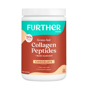 Further Food Chocolate Collagen Peptides Powder Collagen White Smoke 11 oz. (14 SERVINGS)