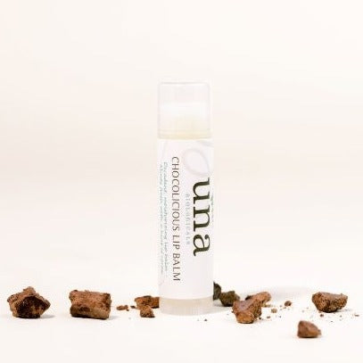 Una Biologicals® Chocolicious & Mint Organic Lip Balm | Face Care | Una Biologicals Skin Care Lip Balm Seashell