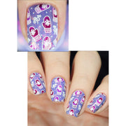 UberChic Beauty Jingle All The Way, (Christmas-05) Stamping Plate Gray