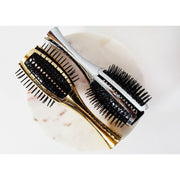 KOH-I-NOOR Beauty USA Janeke Tulip Vented Round Brush – Award-Winning Volumizing Blow-Dry Brush Hair Brush Lavender Chrome,Gold