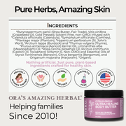 Ora's Amazing Herbal Ultra Healing Body Butter, Citrus Grove Marjoram Lavender 1 oz Mini,2 oz Travel,8 oz