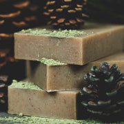 Chagrin Valley Soap & Salve Natural Soap: Citrus Woods Green Tea Soap Soap Dark Slate Gray Travel Size Bar 1.7 oz